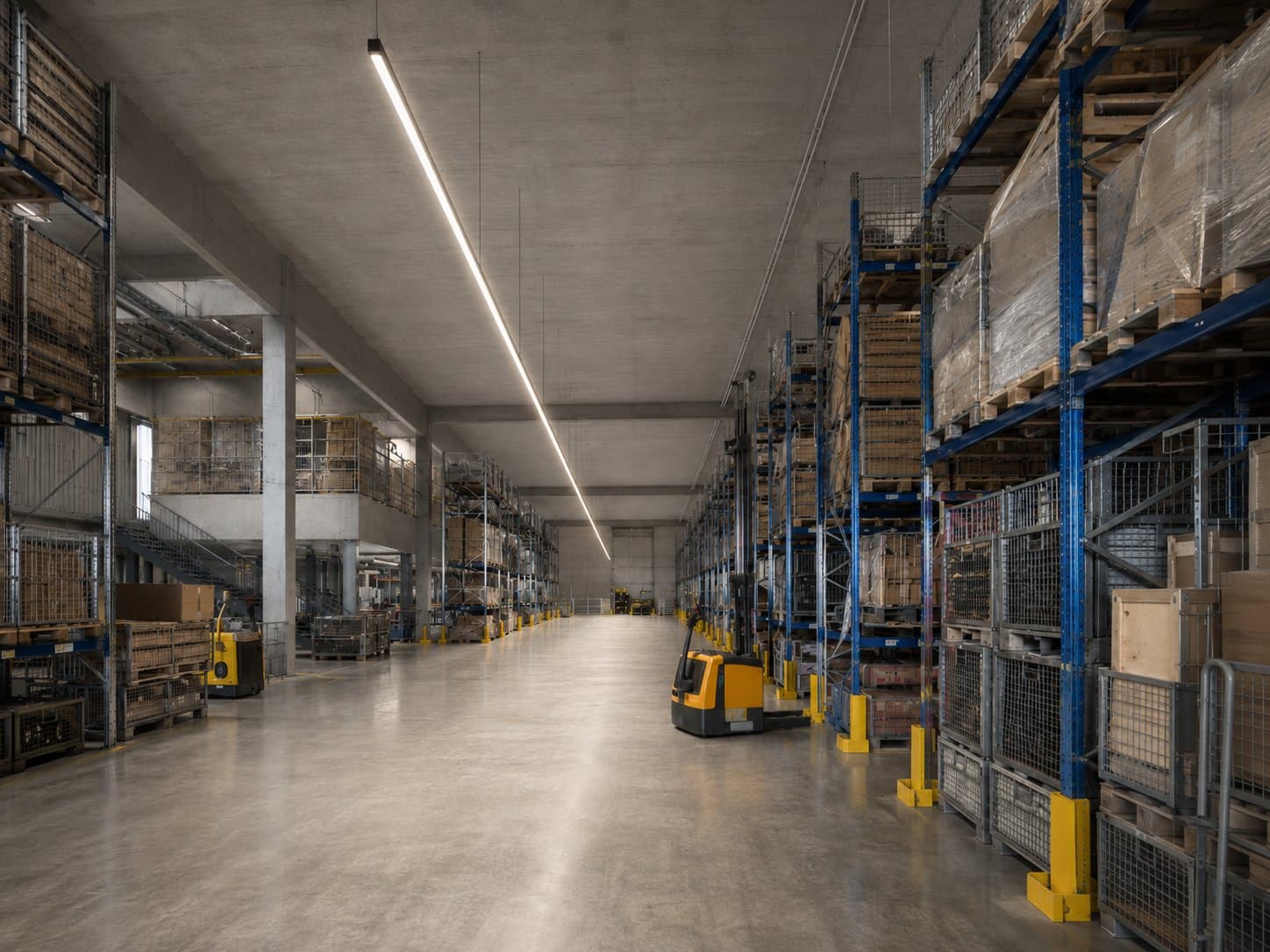 Industrial hall lighting